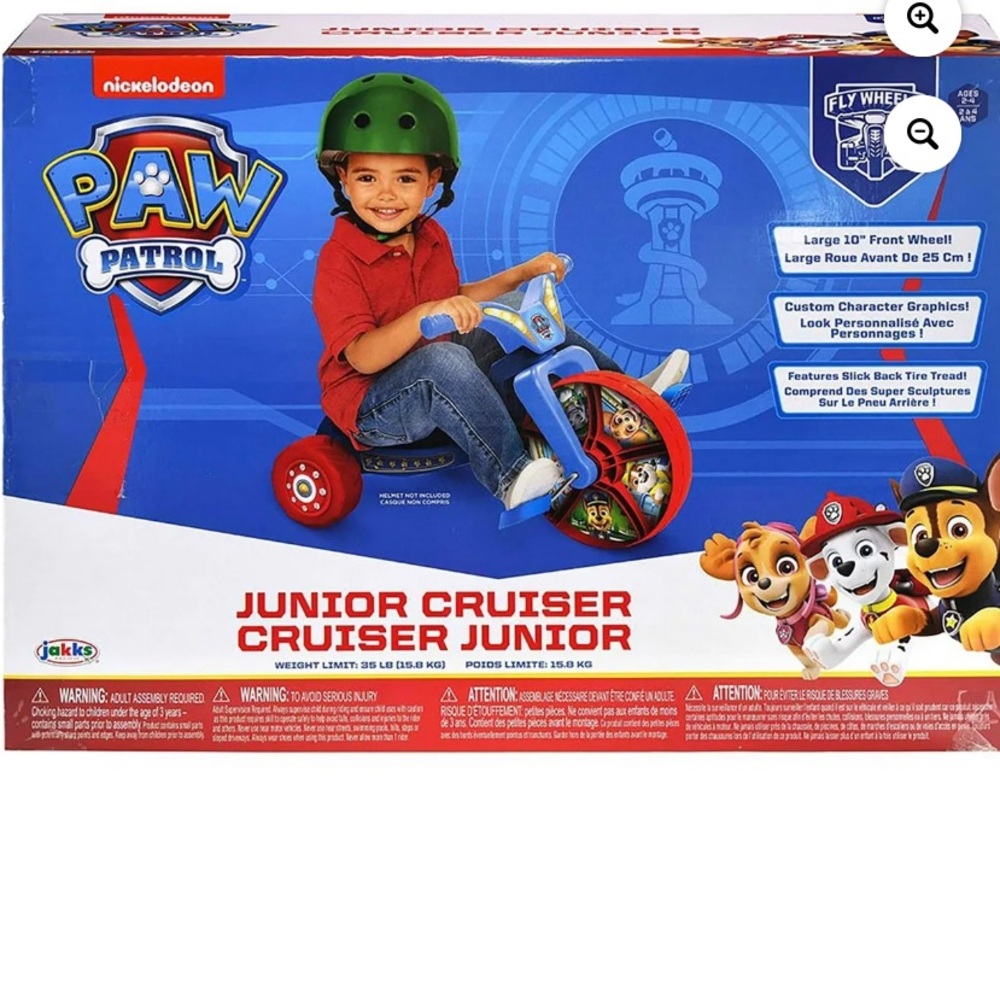 Paw patrol 3 wheeler